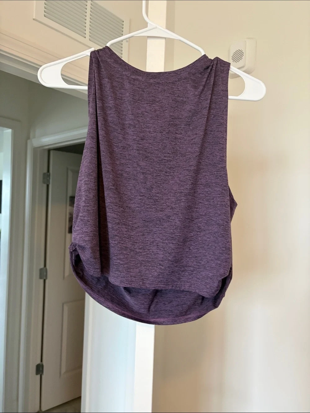 Fabletics Heathered Plum Racerback Tank - Picture 1 of 3